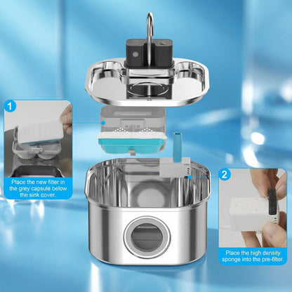 3x Replacement Filters - PurrfectSpout Fountain
