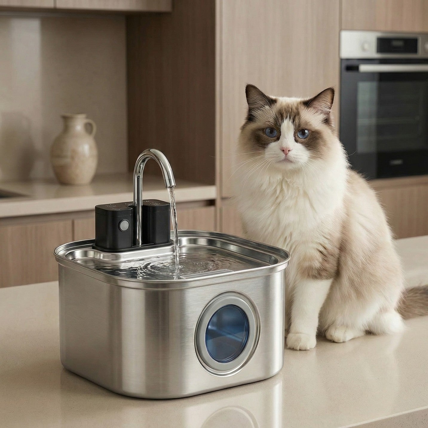 The PurrfectSpout™ - Wireless Fountain